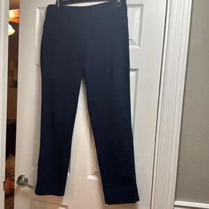 Croft & Barrow Navy Straight Leg Pants